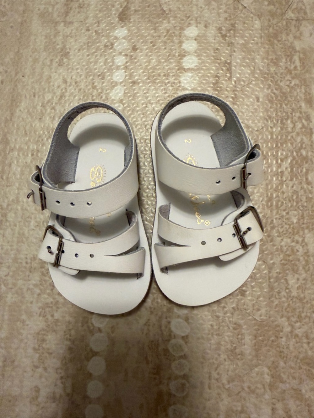 NWOT Sea Wees Leather Baby Sandals